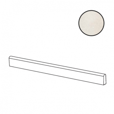 Бордюр Ariana Salento Battiscopa Ivoire Nat D00202330 5,5x80 натуральный