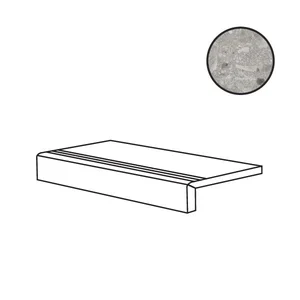 Спецэлемент Ariana Futura Elem. L Grip Cenere PF60007065 15x60 противоскользящий
