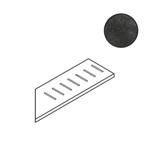 Спецэлемент Ariana Mineral Ang. Griglia Dx Graphite PF60002403 15x60 противоскользящий