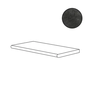 Ступень Ariana Mineral Bullnose Graphite PF60007830 60x120 противоскользящая