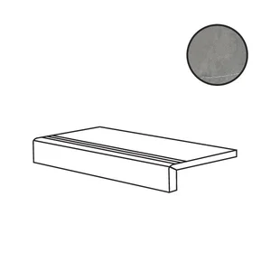 Спецэлемент Ariana Storm Elem. L Grip Grey PF60007070 15x60 противоскользящий