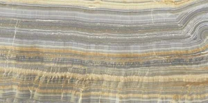 Керамогранит Ariostea Ultra Onici Grey Onyx Vein Cut Levigato Silk UO6SK157557 75x150 полированный