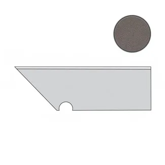 Спецэлемент Atlas Concorde Italy Arkshade Lead Battiscopa Sag. SX AUI8 7,2x30 матовый