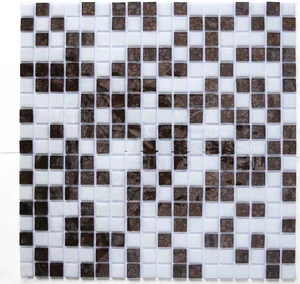 Мозаика Art & Natura MS28+23-15x15 Murano Specchio 28+23 (50%+50%) 30x30 глянцевая