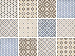 Декоративный элемент Equipe Art Nouveau Alameda Color 24412 20x20 матовый