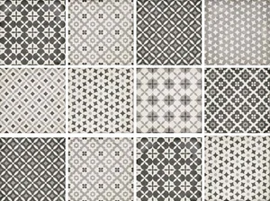 Декоративный элемент Equipe Art Nouveau Alameda Grey 24420 20x20 матовый