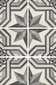 Декоративный элемент Equipe Art Nouveau Cinema Grey 24414 20x20 матовый