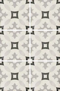 Декоративный элемент Equipe Art Nouveau Karlsplatz Grey 24417 20x20 матовый