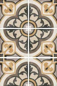 Декоративный элемент Equipe Art Nouveau Majestic Color 24402 20x20 матовый