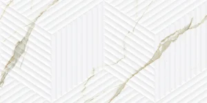 Декоративный элемент Artecera Bianco Carrara Classico Cubo Rectificado LE63063B-F53 30x60 глянцевый
