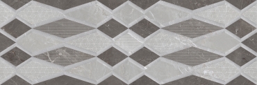 Декоративный элемент Artecera Fior Di Bosco Silver Pattern Rectificado AC93205B-F77 30x90 матовый
