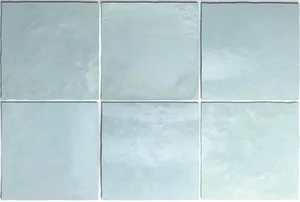 Плитка Equipe Artisan Aqua 24458 13,2x13,2 глянцевая