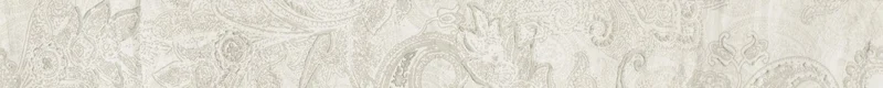 Бордюр Ascot Gemstone Listello Carpet White GNLC10 6x58,5 матовый