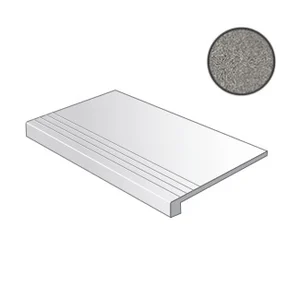 Ступень Vives Aston Basalto Gradone 30x60 матовая