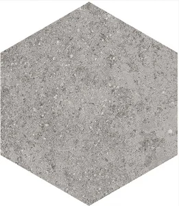 Керамогранит Vives Aston Hexagono Benson Gris 23x26,6 матовый