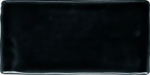 Плитка Dune Atelier Black Glossy 7,5x15 глянцевая