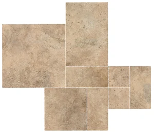 Декоративный элемент Atlas Concorde Italy Aix Beige Kit Multiformato Tumbled A04Y 75x75 матовый