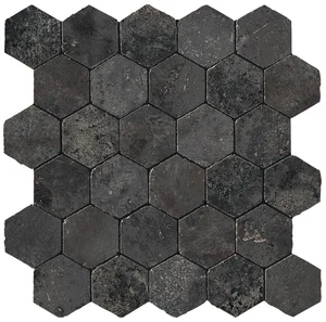 Мозаика Atlas Concorde Italy Aix Fumee Honeycomb Tumbled A0UD 30x31 матовая