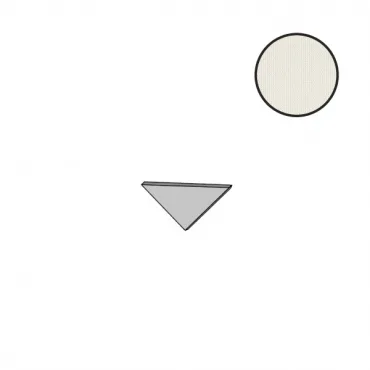 Спецэлемент Atlas Concorde Italy Aplomb White Minidots Corner A.E. A6NP 1,4x1,4 матовый