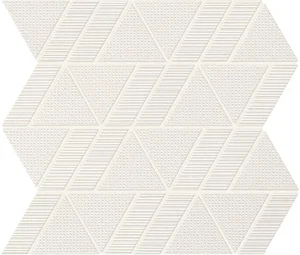 Мозаика Atlas Concorde Italy Aplomb White Mosaico Triangle A6SP 30,5x31,5 матовая