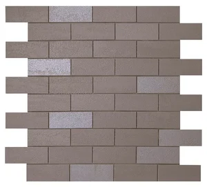 Мозаика Atlas Concorde Italy Arty Charcoal Minibrick 9ASH 30,5x30,5 сатинированная