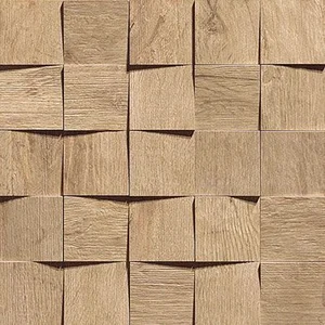 Мозаика Atlas Concorde Italy Axi Golden Oak Mosaico 3D AMV0 35x35 рельефная