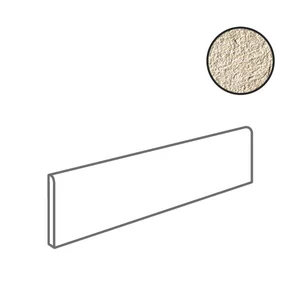 Бордюр Atlas Concorde Italy Block Bianco Battiscopa ABNF 7,5x30 структурированный