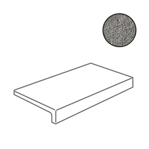 Спецэлемент Atlas Concorde Italy Block Grigio Angolare L Strutturato ABNH 16,5x30 структурированный
