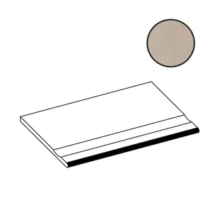 Ступень Atlas Concorde Italy Boost Balance Ash Bordo Piscina Angolare SX AKDQ 30x60 матовая