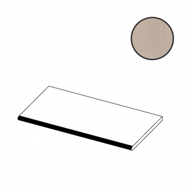Ступень Atlas Concorde Italy Boost Balance Ash Round AJ31 33x120 матовая