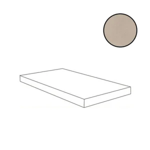 Ступень Atlas Concorde Italy Boost Balance Ash Round Angolare SX AKB9 33x120 матовая