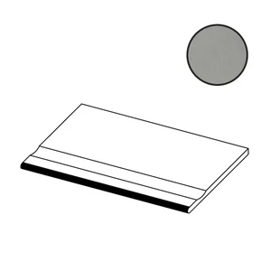 Ступень Atlas Concorde Italy Boost Balance Grey Bordo Piscina Angolare DX AKDO 30x60 матовая