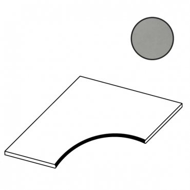 Спецэлемент Atlas Concorde Italy Boost Balance Grey Curve AKE4 60x60 матовый