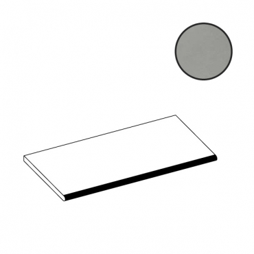 Ступень Atlas Concorde Italy Boost Balance Grey Gradino Round Angolare SX AKD4 30x60 матовая