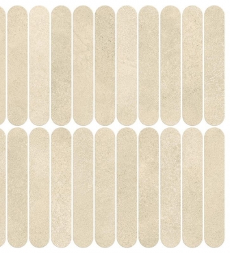 Керамогранит Atlas Concorde Italy Boost Expression Camel Mosaico Ellipse AYZA 37x38 матовый