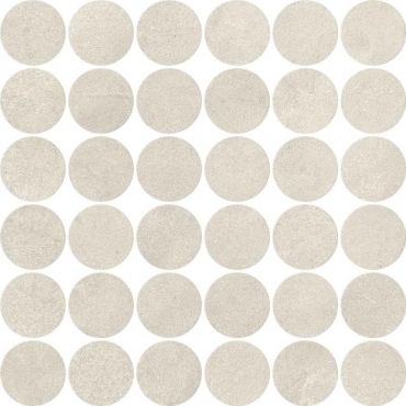 Керамогранит Atlas Concorde Italy Boost Expression Ice Mosaico Circle AYYY 32x32 матовый