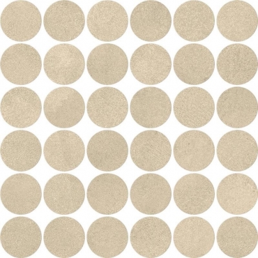 Керамогранит Atlas Concorde Italy Boost Expression Tan Mosaico Circle AYY4 32x32 матовый