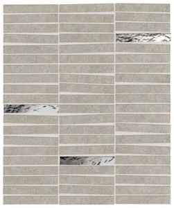 Мозаика Atlas Concorde Italy Boost Mineral Pearl Mosaico Domino Lux AIHH 29,2x35 матовая