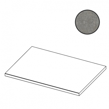 Ступень Atlas Concorde Italy Boost Mineral Smoke Gradino Round AI2U 30x60 матовая