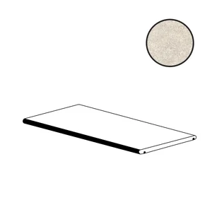 Ступень Atlas Concorde Italy Boost Mineral White Round Angolare DX AI0R 33x120 матовая