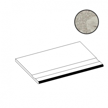 Ступень Atlas Concorde Italy Boost Mix Pearl Bordo Piscina Angolare Sx AFL3 30x60 матовая