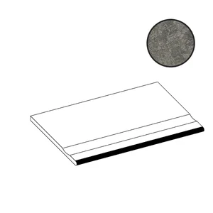 Ступень Atlas Concorde Italy Boost Mix Smoke Bordo Piscina Angolare Sx AFL5 30x60 матовая