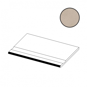 Ступень Atlas Concorde Italy Boost Natural Ash Bordo Piscina Angolare Dx A7S2 30x60 матовая