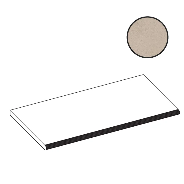 Ступень Atlas Concorde Italy Boost Natural Ash Round Angolare SX A7SN 30x60 матовая Ступень Atlas Concorde Italy Boost Natural Ash Round Angolare SX A7SN 30x60 матовая