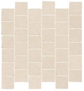 Мозаика Atlas Concorde Italy Boost Natural Kaolin Mosaico Tumbled A7CF 31x31 матовая