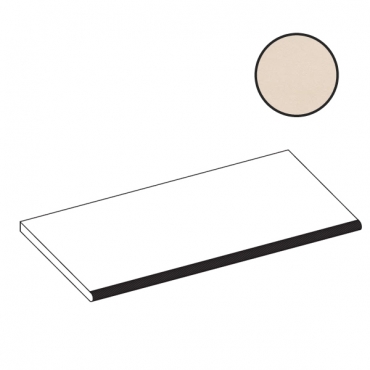 Ступень Atlas Concorde Italy Boost Natural Kaolin Round Angolare SX A7SM 30x60 матовая