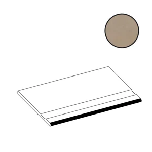 Ступень Atlas Concorde Italy Boost Pro Clay Bordo Piscina Angolare Sx A50P 30x60 матовая