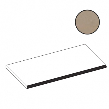Ступень Atlas Concorde Italy Boost Pro Clay Round Angolare SX A5YV 45x90 матовая