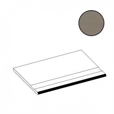 Ступень Atlas Concorde Italy Boost Pro Taupe Bordo Piscina Angolare Sx A50Q 30x60 матовая