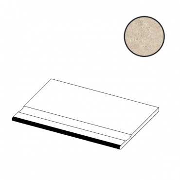 Ступень Atlas Concorde Italy Boost Stone Cream Bordo Piscina A7W2 30x60 матовая